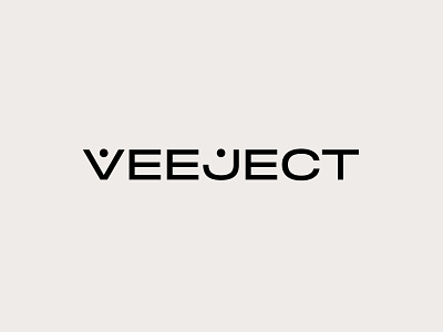 Veeject - Brand Identity bold brand branding contemporary corporate custom design font pairing identity logotype management minimalist modern typography v logo