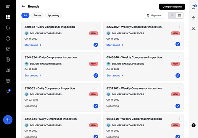 Rounds Factory Page design figma ui user experience ux wireframe