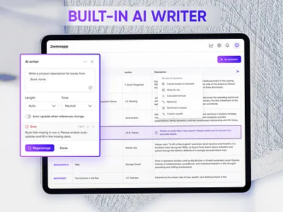 Built-in AI writer for e-commerce, CMS, and data products ai ai application ai assistant ai chat ai chatbot ai concept ai designs ai interface ai text writer ai writer ai writing artificial intelligence chatbot ui