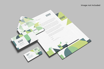 Perspective Stationery Mockup presentation