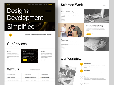 Agency Landing Page agency agencylandingpage agencyui designagency developmentagency landingpage