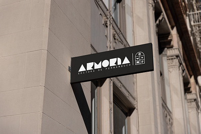 Armoria - Editora Independente brand identity branding editorial graphic design logo