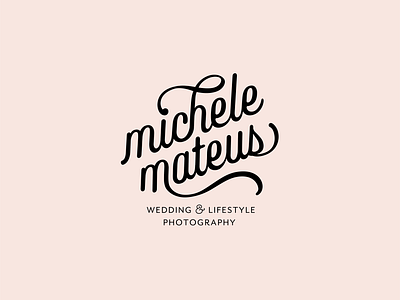 Michele Mateus ampersand brand branding design designer graphic design icon identity ligatures logo logo design mark photographer type typography vector wordmark