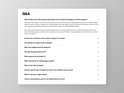 Questions & Answers - 24' 3d animation app branding design graphic design illustration interface logo motion graphics saas startup ui ux web web design