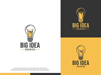 Big Idea Brewing - Logo brewing idea logo