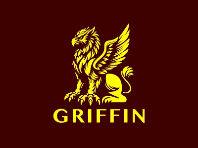 Griffin Logo For Sale branding business company graphic design griffin guardian heraldy logo modern griffin logo mythical professional respectable royal ui ux vector