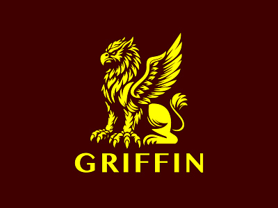 Griffin Logo For Sale branding business company graphic design griffin guardian heraldy logo modern griffin logo mythical professional respectable royal ui ux vector