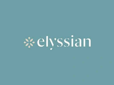 Elyssian Wellness Centre branding centre design elyssian flower icon logo mark massage relax sensual simple spa symbol wellness