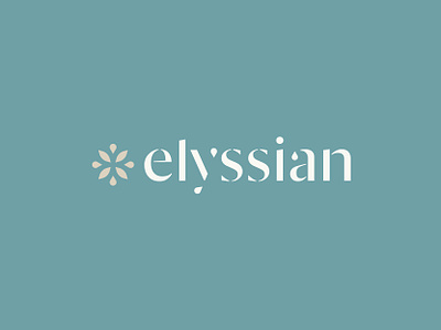 Elyssian Wellness Centre branding centre design elyssian flower icon logo mark massage relax sensual simple spa symbol wellness