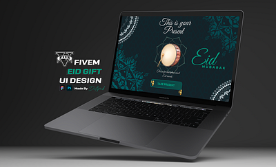 Eid Gift Design for GtaV FiveM branding design eid figma gift grand theft auto graphic design gta illustration logo roleplay ui