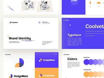 Design Mate Brand Identity Design brand identity branding graphic design logo logo design