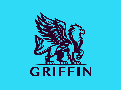 Griffin Logo For Sale antiquity branding business emblem griffin griffin logo heraldy logo logo for sale luxury modern griffin reliability respectable ui ux vector