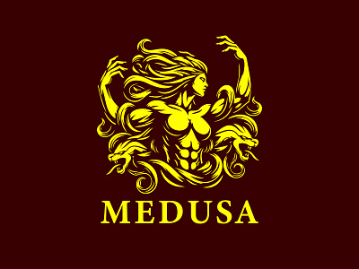 Medusa Logo ancient antiquity computer game eye eyes for sale greece head history investment marketing medusa mythological mythology nails publishing real estate snake vector wellness woman