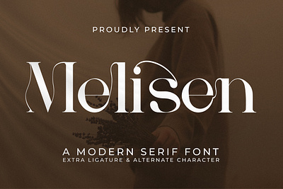 Melisen - A Modern Serif Font style