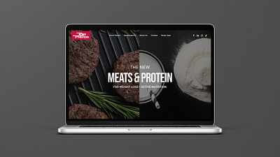 Top Protein // Web Design ui web design