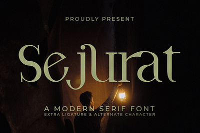 Sejurat - A Modern Serif Font style
