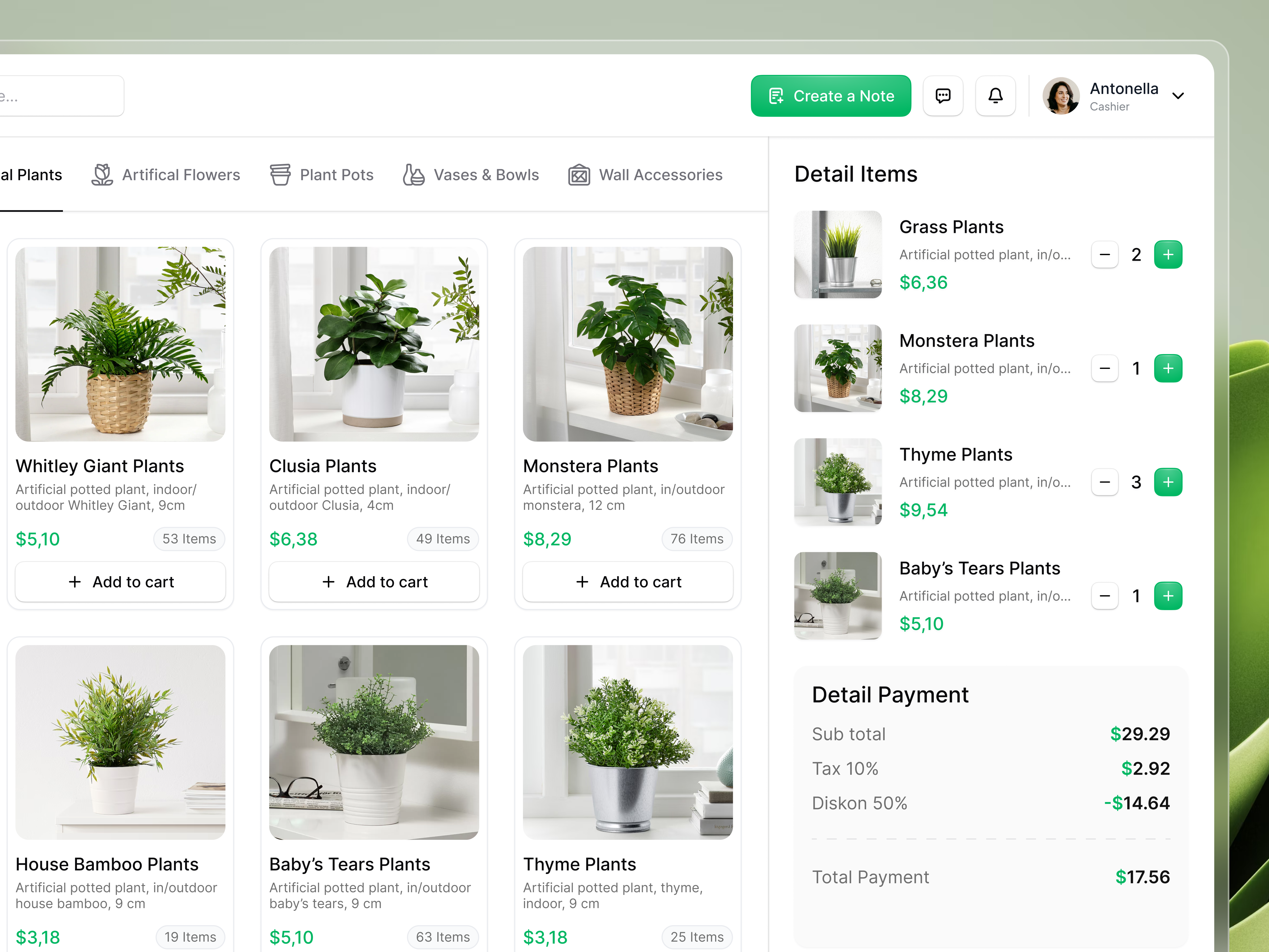 Point of Sales - Decorum admin app b2c cashier customer dashboard design interior point if sales pos dashboard pos design pos system pos ui product design saas transaction ui uiux user interface ux