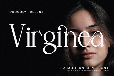 Virginea - A Modern Serif Font style