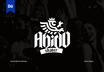 Abido shaker: Brand identity design 3d branding graphic design logo
