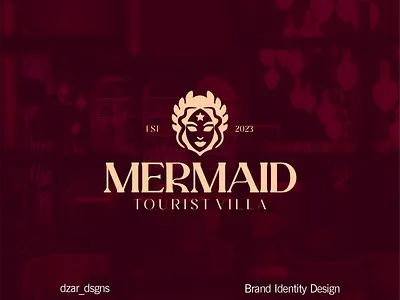 MERMAID VILLA: BRAND IDENTITY DESIGN branding graphic design logo