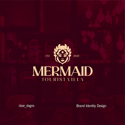 MERMAID VILLA: BRAND IDENTITY DESIGN branding graphic design logo