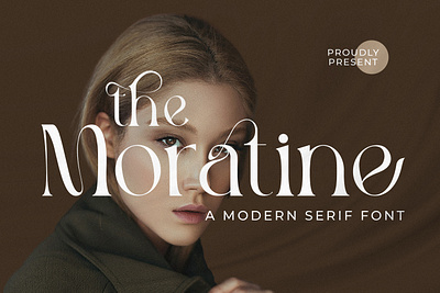 The Moratine - A Modern Serif Font style