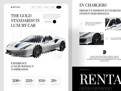 Car Rental Website 🚗✨ car booking car booking page car rent car rental company car rental website car website clean ui hero section luxury cars modern website design premium cars rent a car rental website transport typography ui design ui ux uiux design web design web page