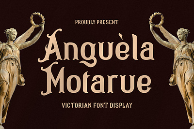 Anguèla Motarue - Victorian Font Display logo