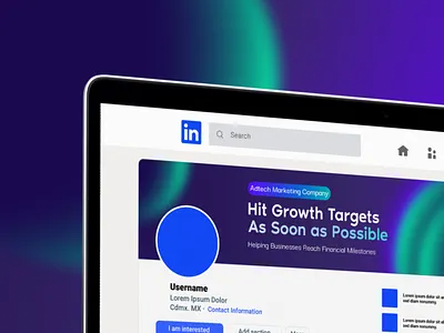 Linkedin Personal Profile Cover Design banner branding carousel cover design graphic design header linkedin linkedin banner linkedin cover linkedin post social media design social media post ui