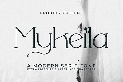 Mykeila - A Modern Serif Font