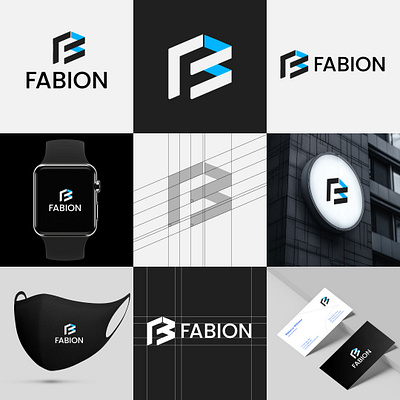 Fabion F letter logo design b letter b letter logo b logo branding f letter f letter logo f logo logo logo design minimalist logo modern logo tech logo