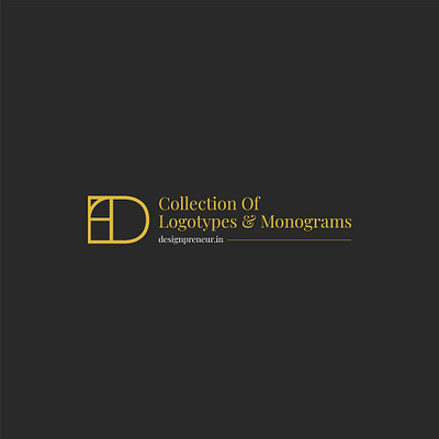 Modern Monogram Showcase branding design graphic design illustration illustrator logo vec vector