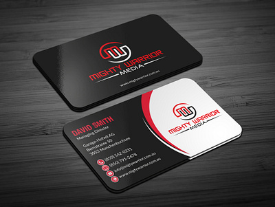 Modern business card business card business card design business cards business name card card corporate card design illustration professional business card ui