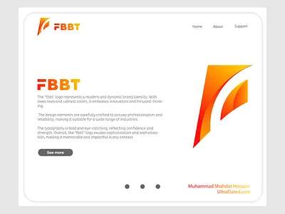 FBBT Logo | F logo | Creative F Logo customized logo development graphic design