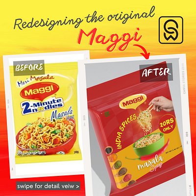 Maggi - Product Packaging branding graphic design motion graphics