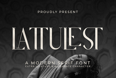 Lattulest - A Modern Serif Font abc