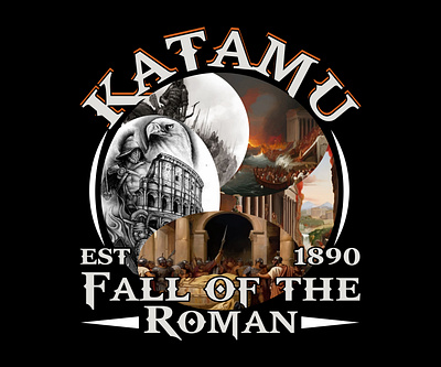 The Fall of Rome T shirt design rome t shirt printing