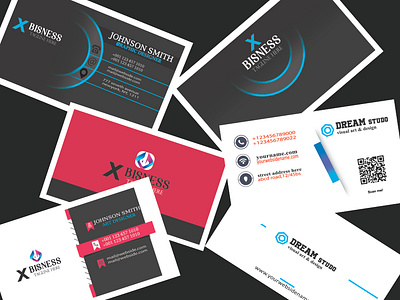 BUSINESS CARD DESIGNS 3d animation branding business card ca design graphic design illustration logo motion graphics typography ui vector