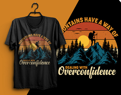 Hiking adventure t shirt design adventure t shirt custom t shirt design hiking hiking t shirt design mountain t shirt design t shirt design vintage sunset vintage t shirt design