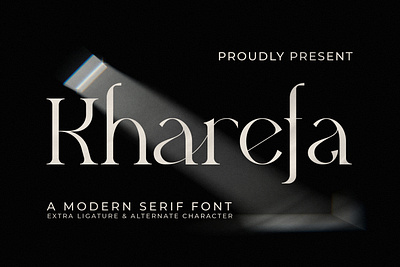 Kharefa - A Modern Serif Font abc