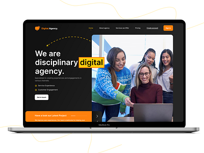 Digital Agency Web Design agency ai art bio blog branding company design digital digital agency figma figma design graphic design logo tech technology ui uiux user interface ux