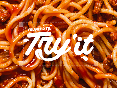 Try it | Sauce brand logo design branding design design logo food homemade jar label logotype print sauce tomato tongue typography