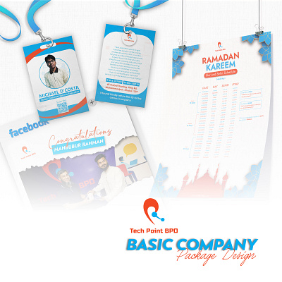 Basic Company Package Design #01 advertising design calendar design creative design creative visualization graphic design id card design illustration social media design social media post design