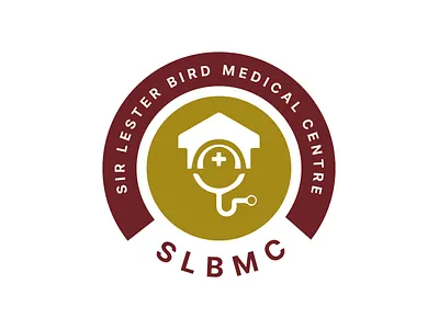 SLBMC Hospital Logo 3d branding design graphic design illustration logo mockup ui ux vector