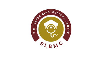 SLBMC Hospital Logo 3d branding design graphic design illustration logo mockup ui ux vector