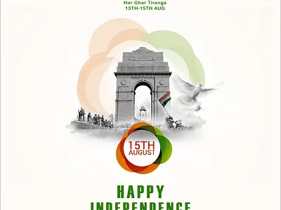 independence day poster 3d animation branding graphic design logo motion graphics ui