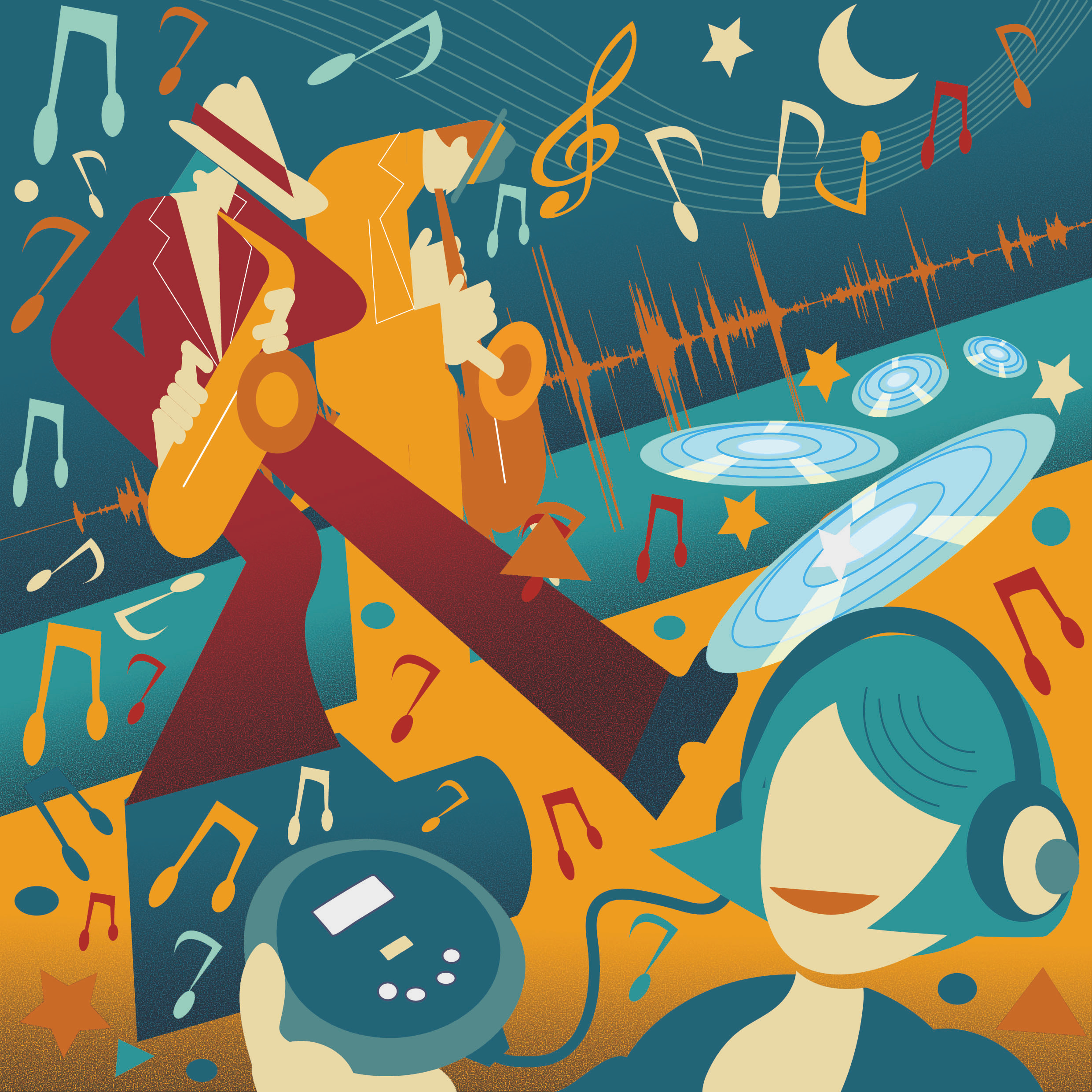 Let the music roll! Check out the latest work by Armando Borelli design graphic design illustration