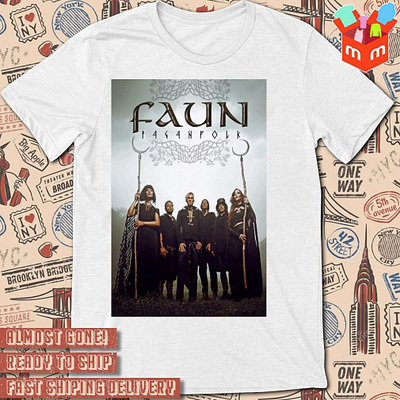 Faun Asheville The Orange Peel 9-22-2024 poster t-shirt