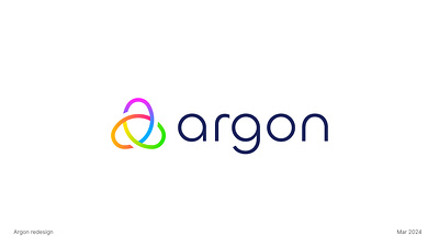 Modern logo - Argon abstract logo brand logo branding creative logo futuristic logo logo logo design logo lettering logo symbol logofolio modern logo product logo software software logo ui