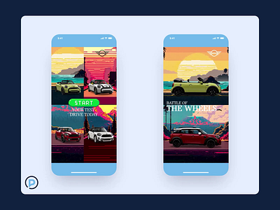 (Test) Drive into Summer - Instagram & Facebook Stories animation branding graphic design motion graphics